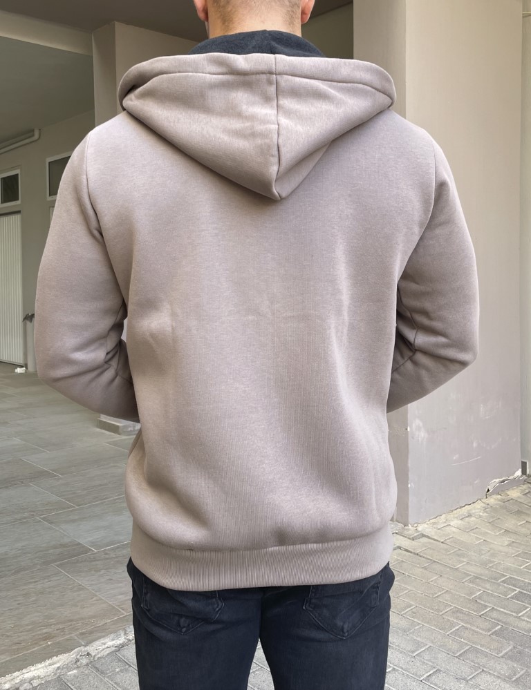 Everbest ανδρική Plus Size πούρο ζακέτα φούτερ 251010P φωτογραφία